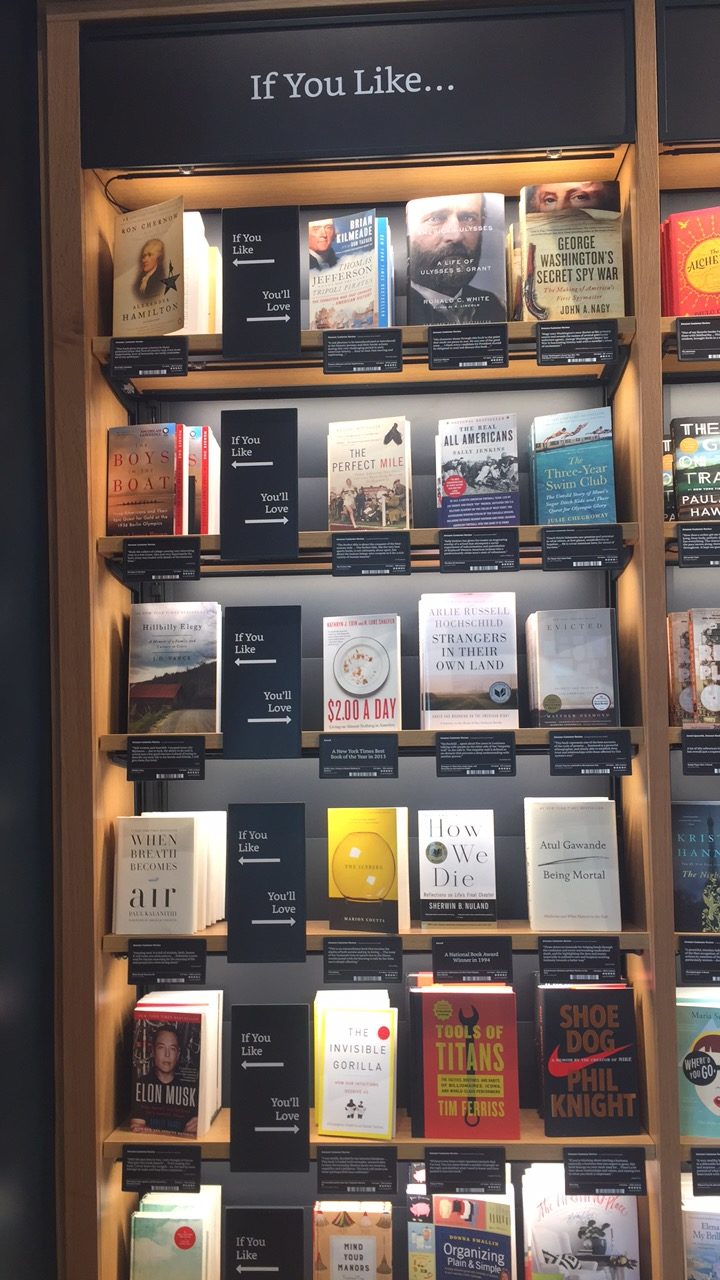 Field Trip: Amazon Books - Brick and Mortar Review