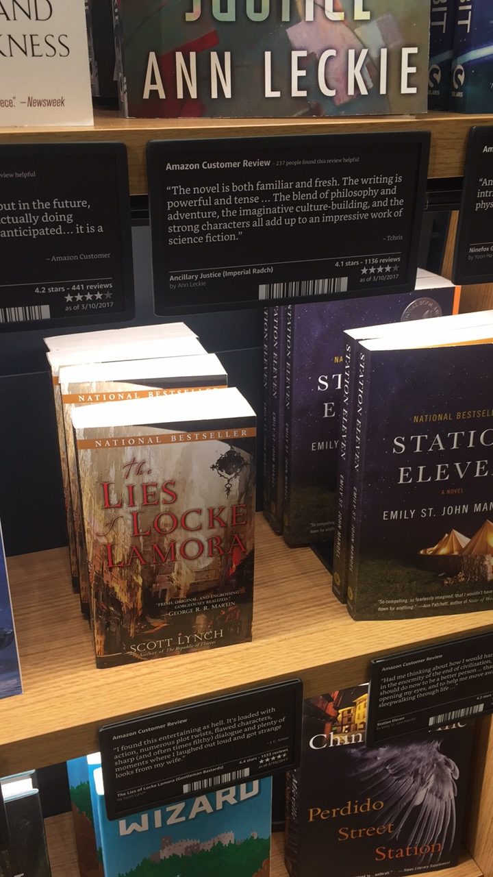 Field Trip: Amazon Books - Brick and Mortar Review