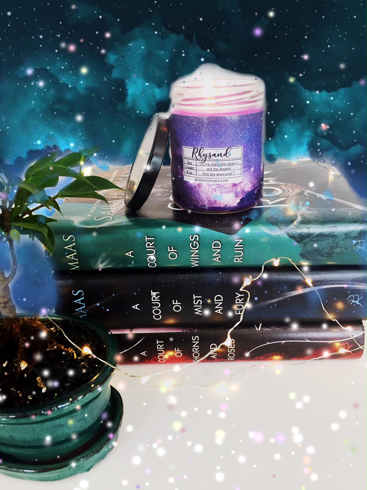 Bookish Candle Review: Wick and Fable
